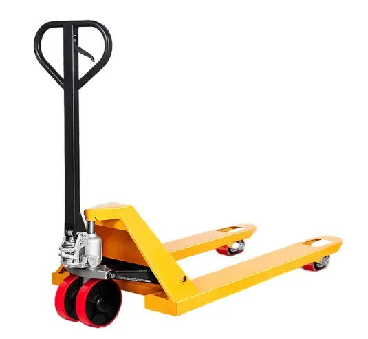 Five major dangerous operations warning for manual hydraulic forklifts